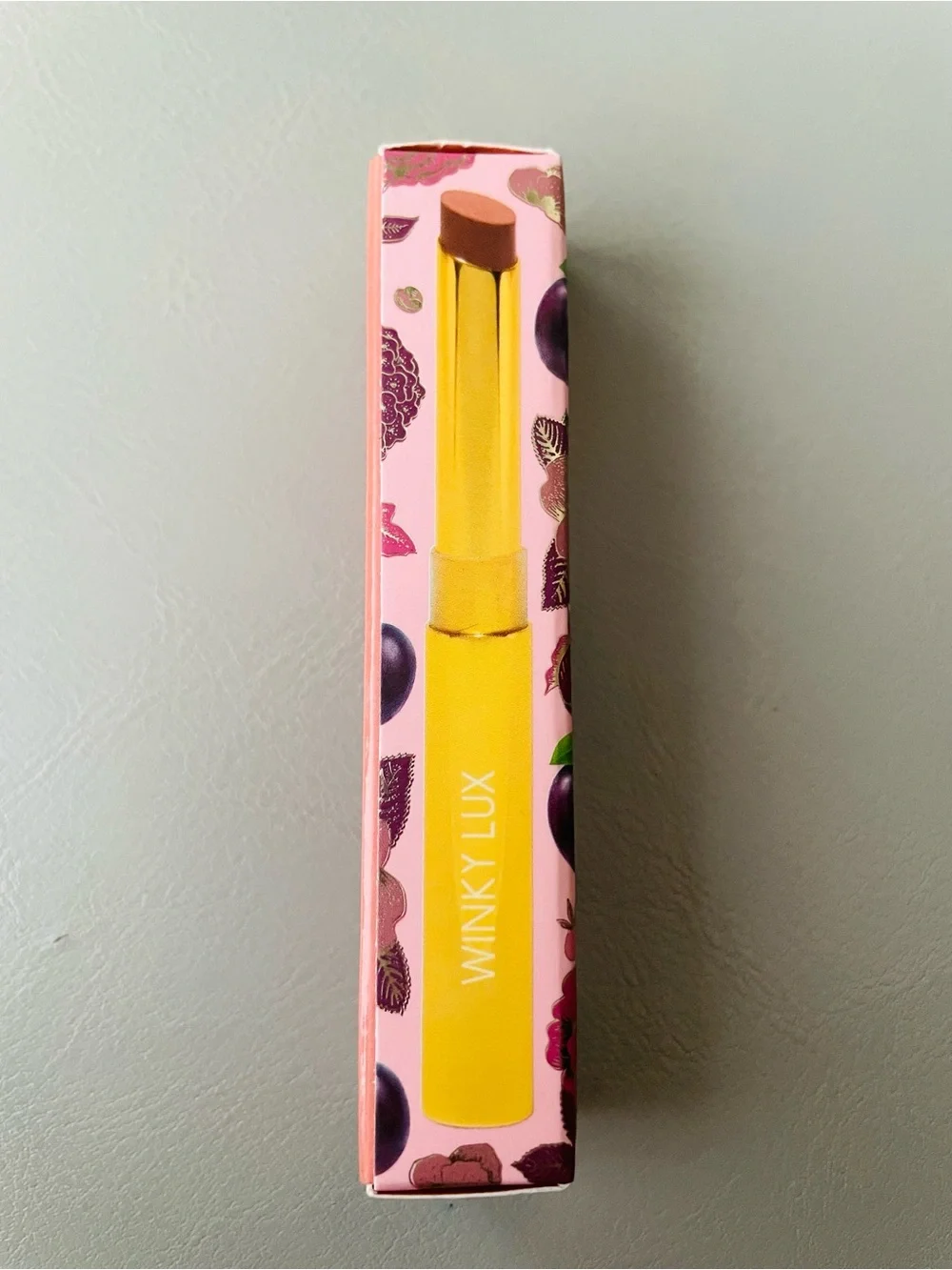 Demi-Matte Lipstick - Honey Baby- Light Winky Lux Skinny Plump 0.03oz